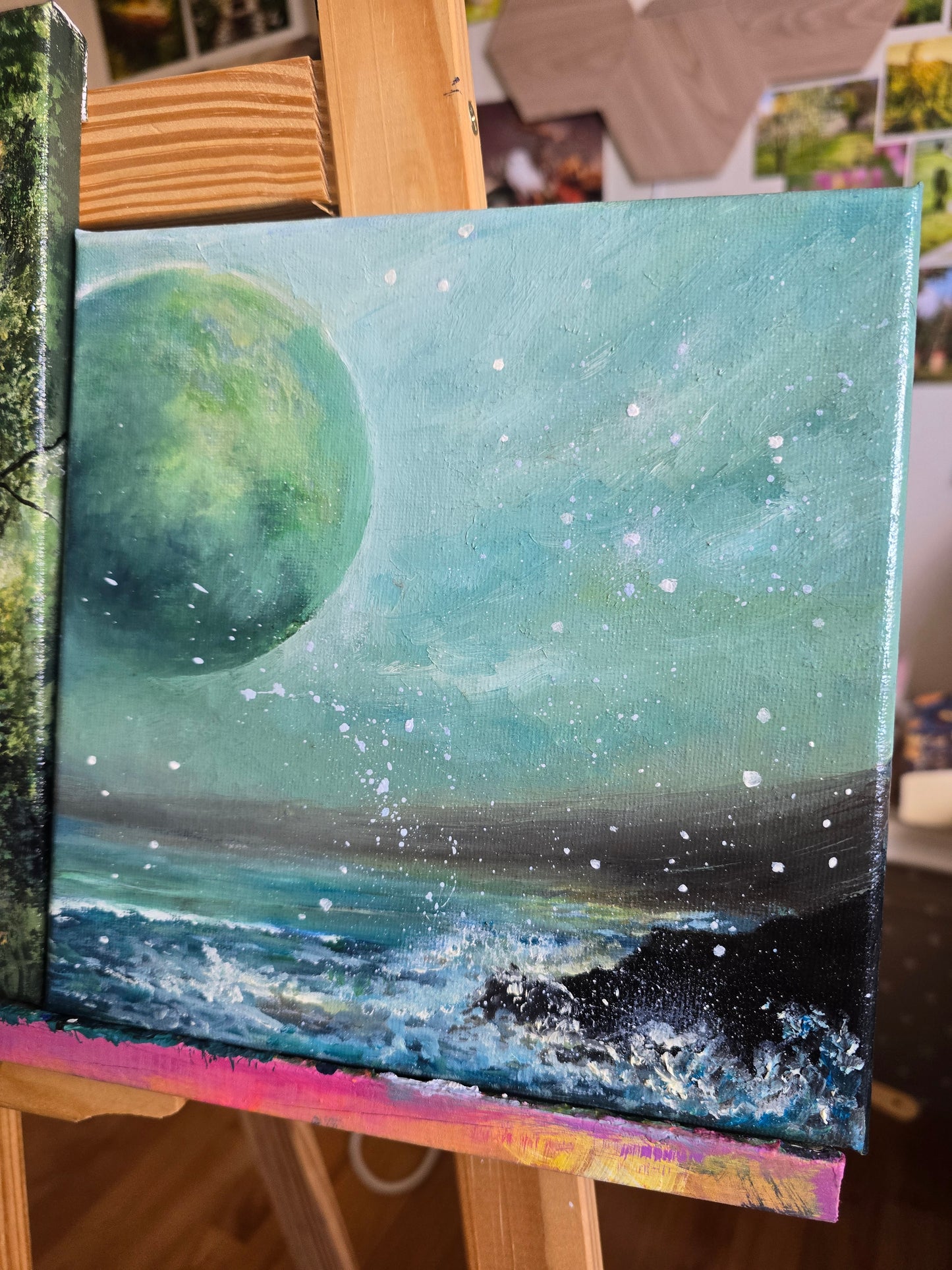 once in a green moon