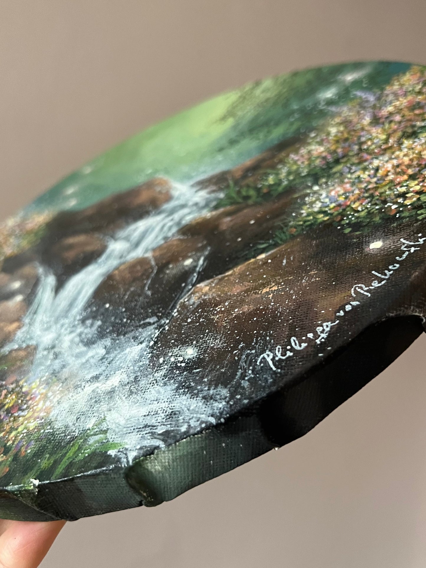 Fairy Glade | Acrylic Painting on Stretched Canvas