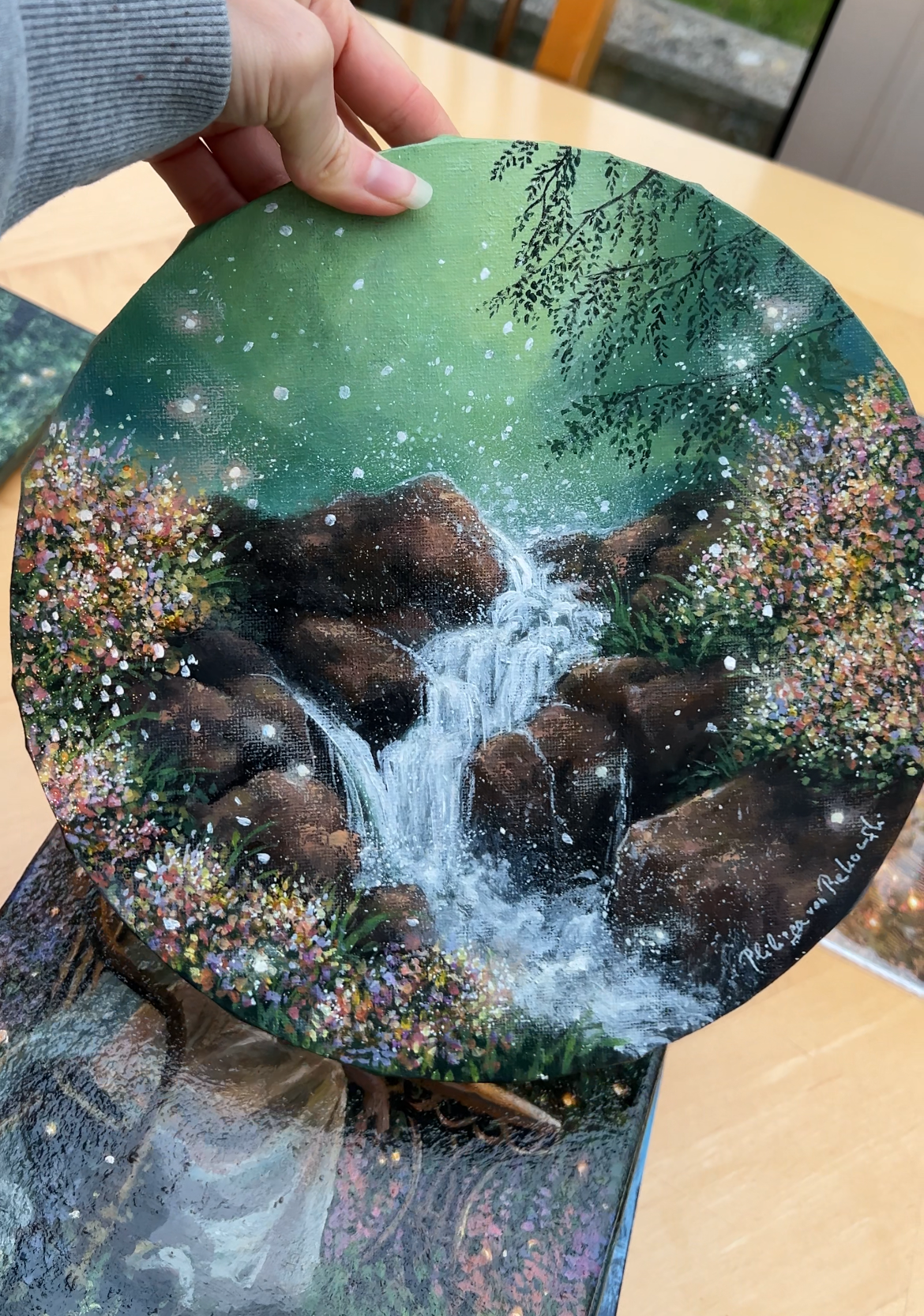 Fairy Glade | Acrylic Painting on Stretched Canvas
