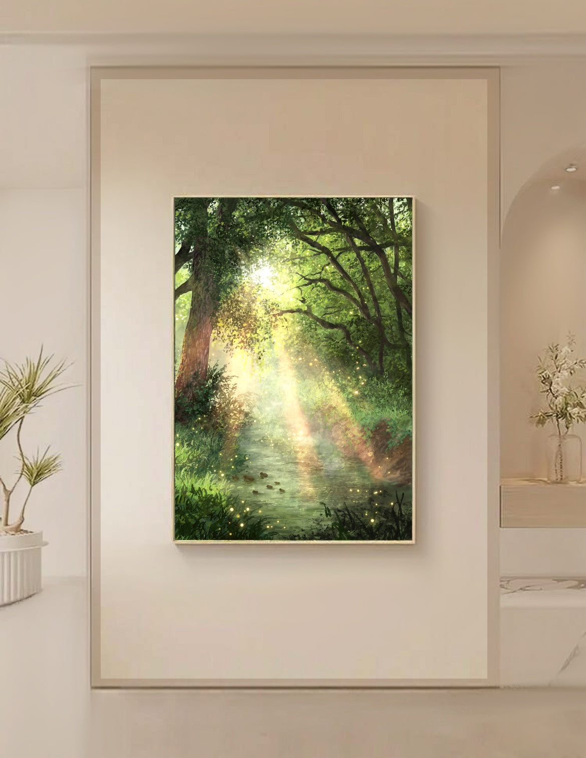 The Light Will Find You | Digital Painting Art Print
