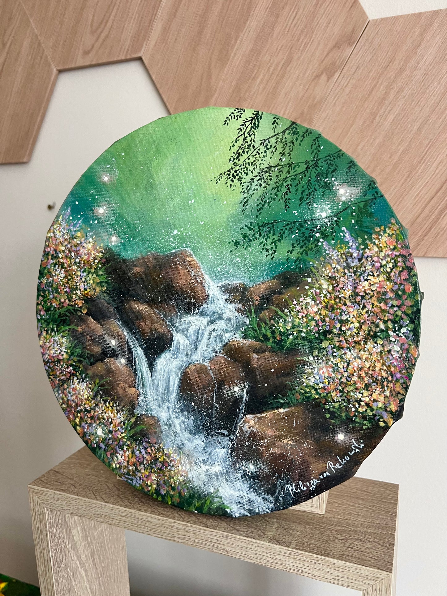 Fairy Glade | Acrylic Painting on Stretched Canvas