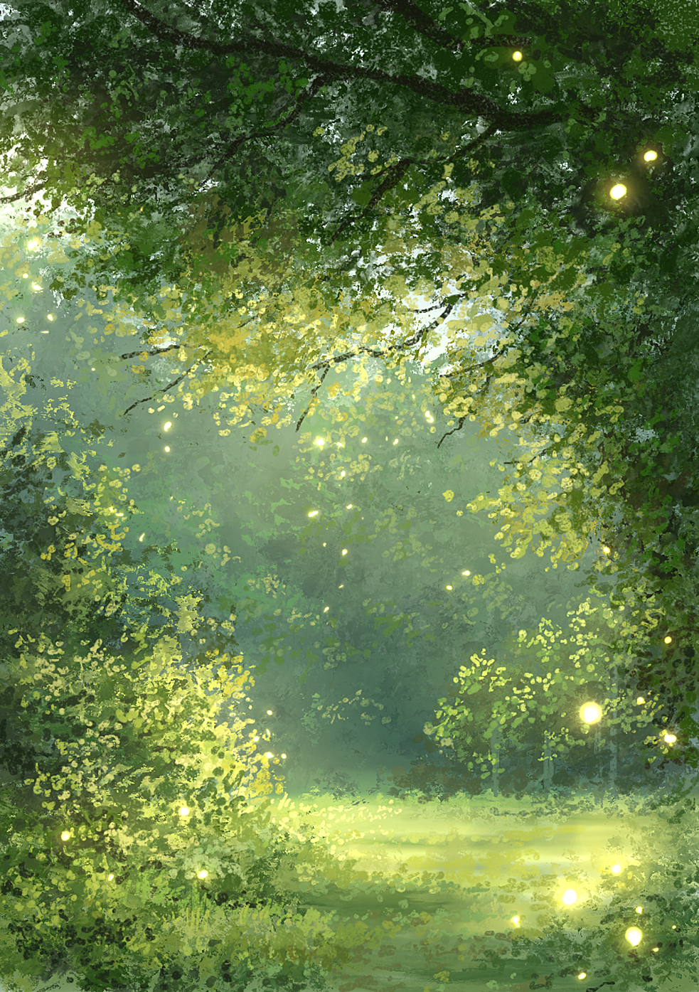 The Dreamweaver's Secret Garden | Digital Painting Art Print