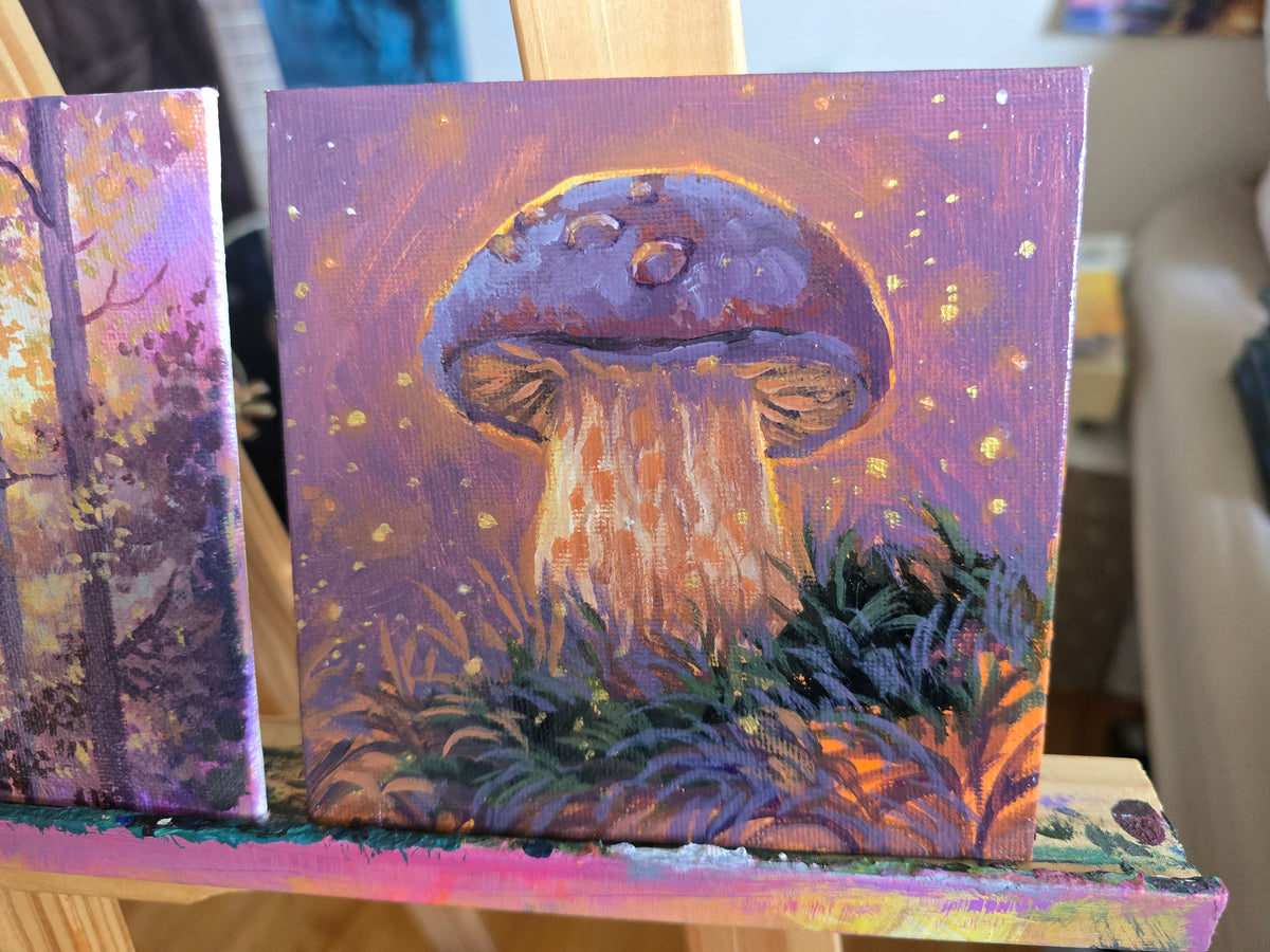 Magic Mushroom Painting