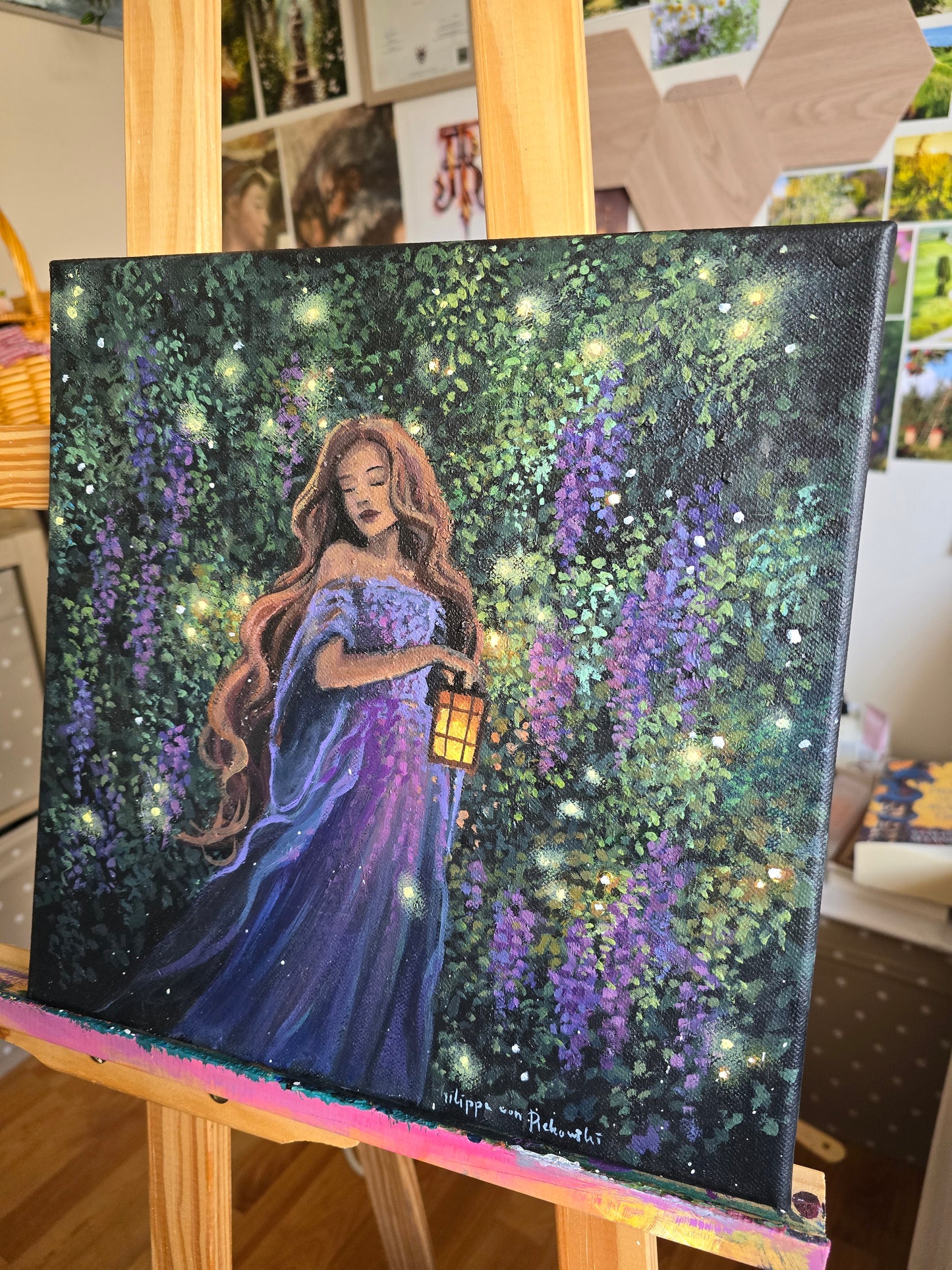 Dancing Lights at Night (wip)