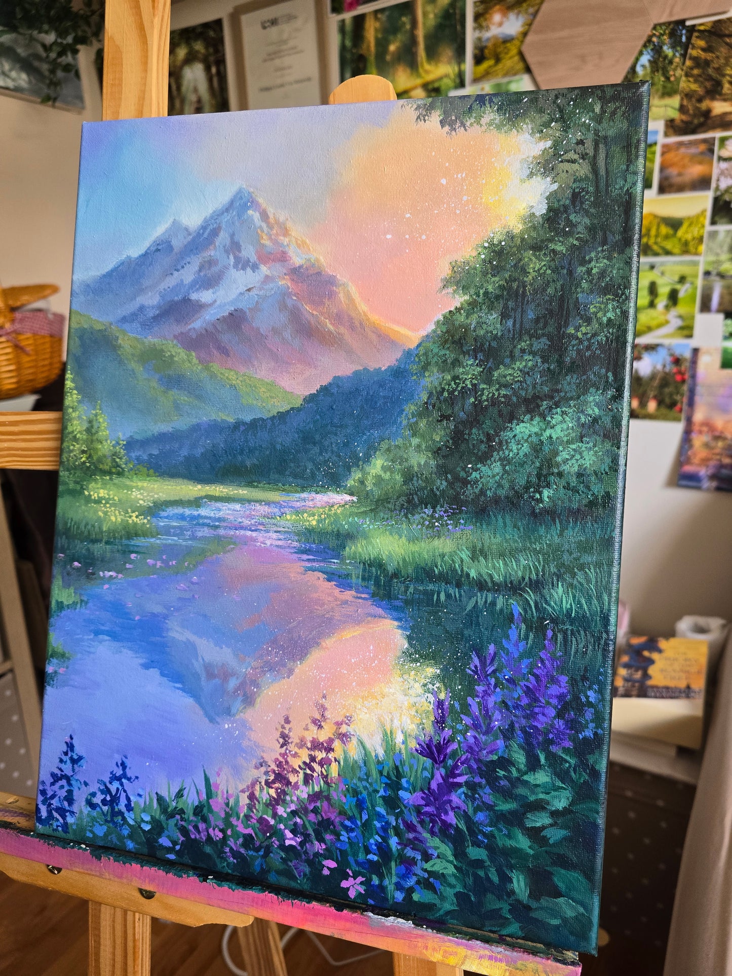 Magical Mountain Sunrise