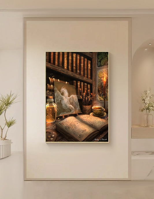 A Study of Dragons | Digital Painting Art Print