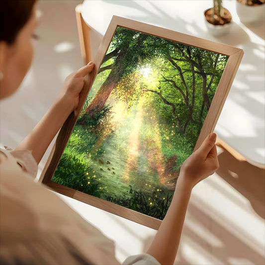 The Light Will Find You | Digital Painting Art Print