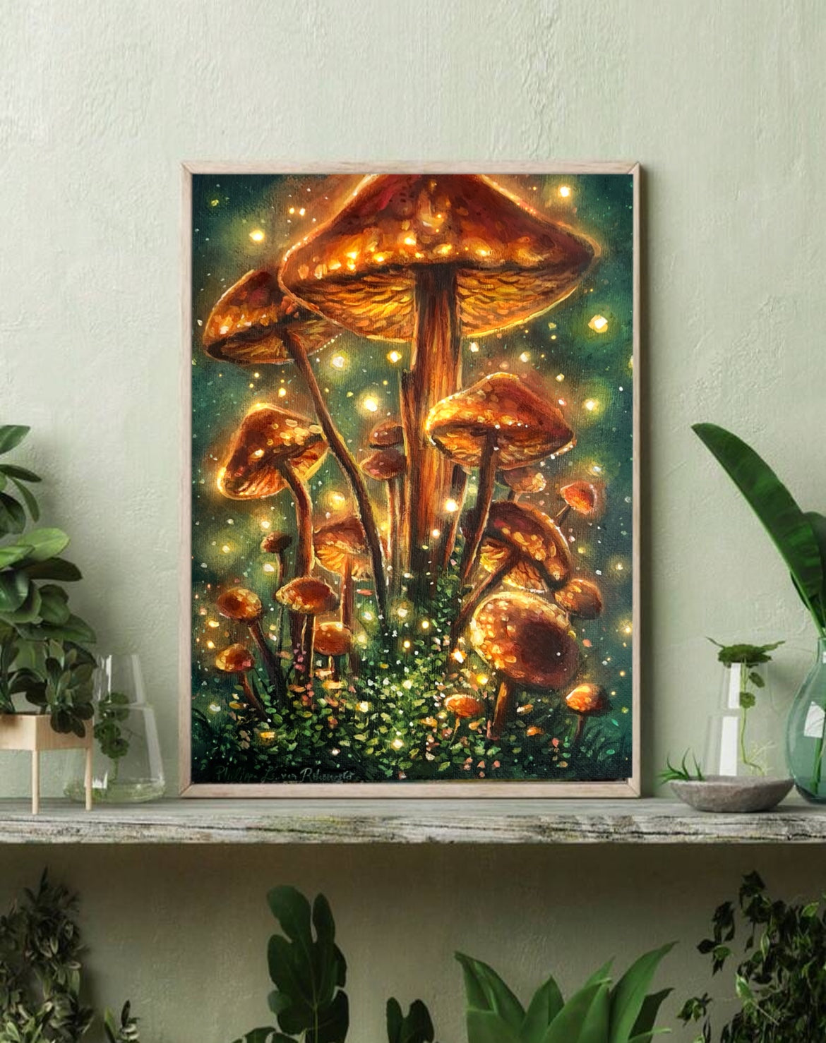 Magic Mushroom Painting | Limited Edition Prints