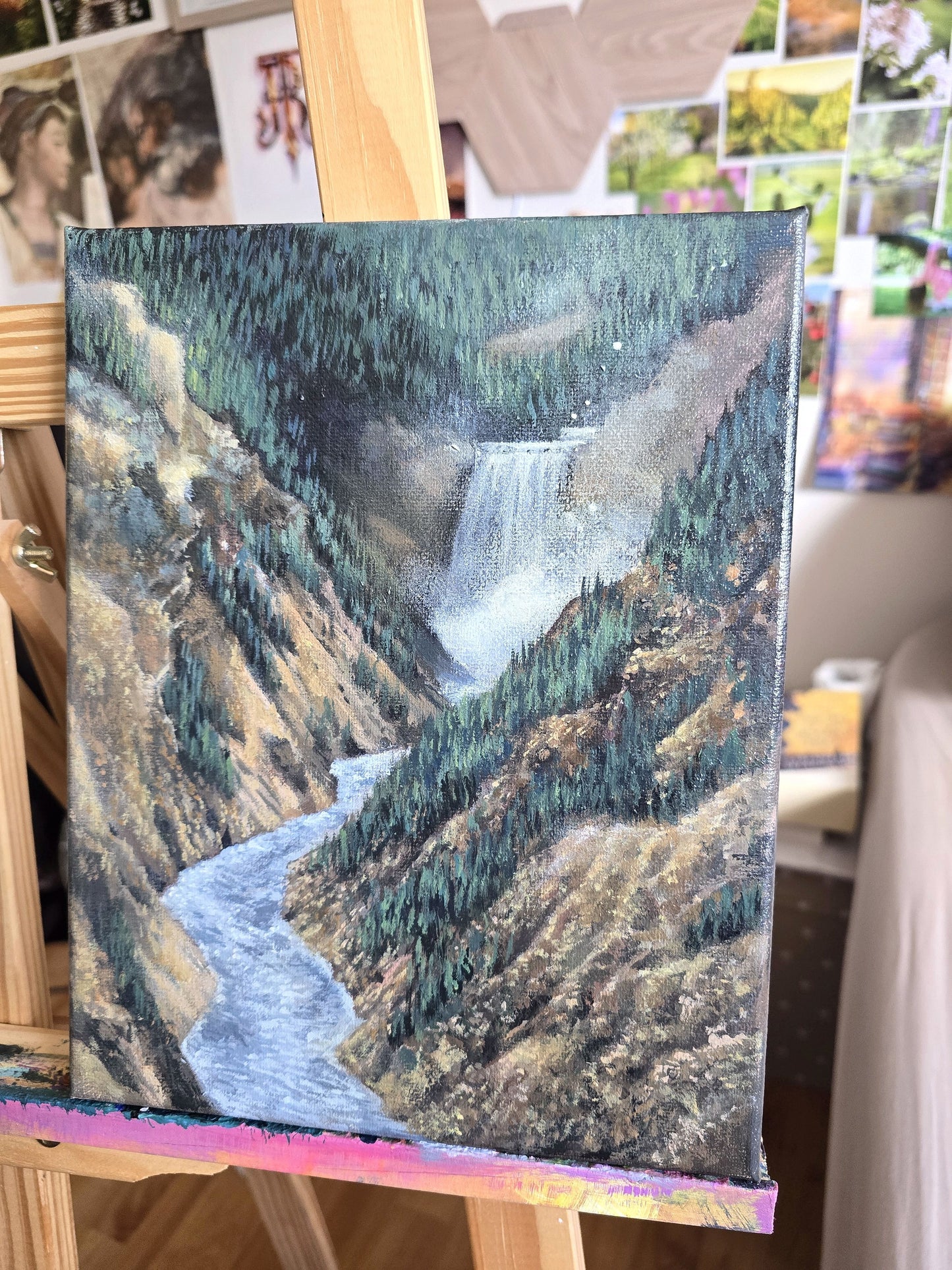 Yellowstone Falls from Artists View